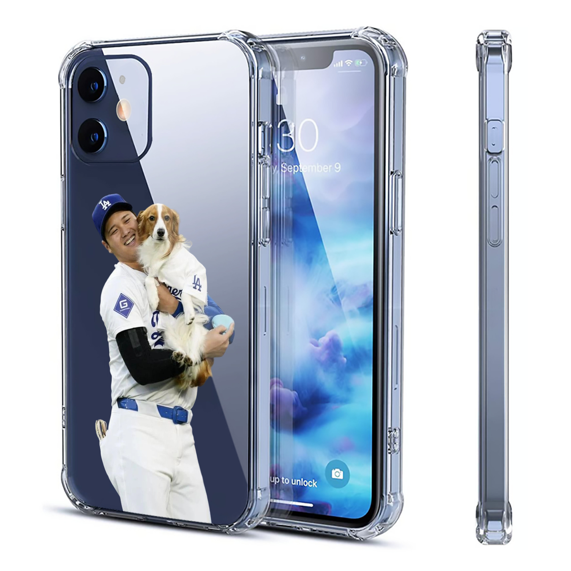  Clear IPhone 12 Case – Soft TPU With UV Print – Enhanced Drop Protection, Precise Fit, Anti-Fingerprint, Customizable Design, Scratch-Resistant, Yellow-Resistant